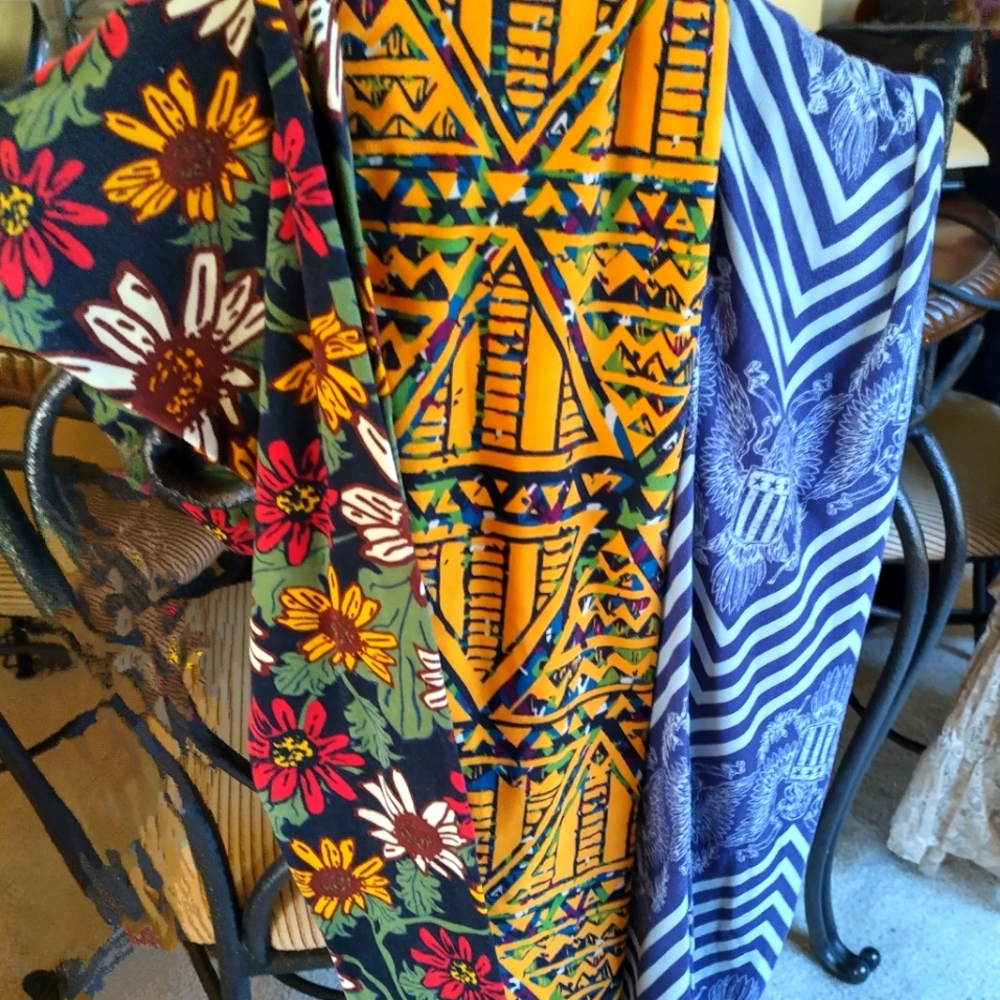 LulaRae pants 3 pair.